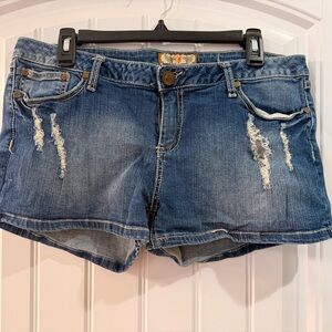 YMI Stylish Blue Denim Women Shorts